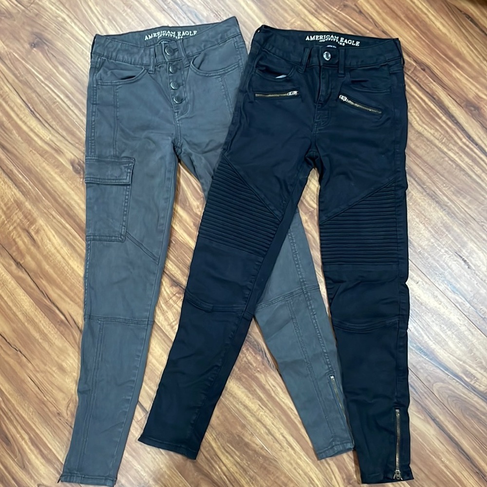 American Eagle Super Super Stretch X Skinny Jeans Bundle
